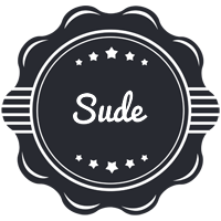 Sude badge logo