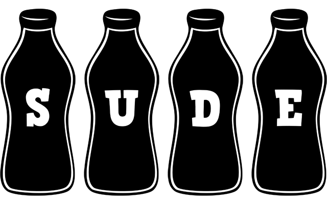 Sude bottle logo