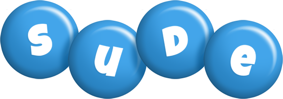 Sude candy-blue logo