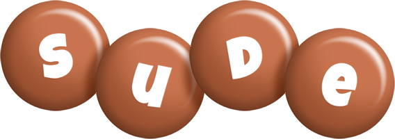 Sude candy-brown logo