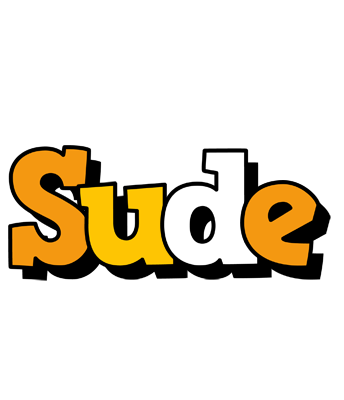 Sude cartoon logo