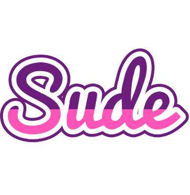 Sude cheerful logo