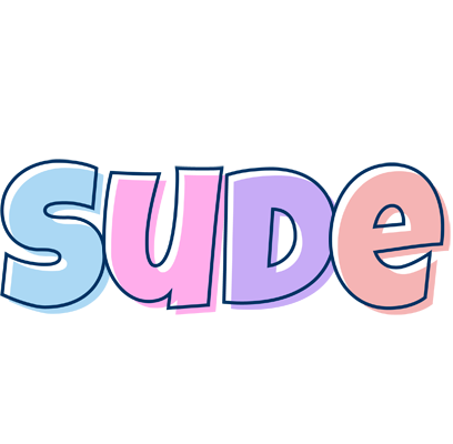 Sude pastel logo