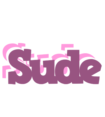 Sude relaxing logo