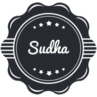 Sudha badge logo