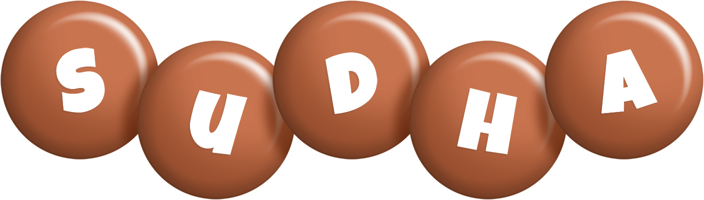 Sudha candy-brown logo
