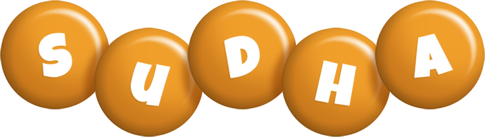 Sudha candy-orange logo