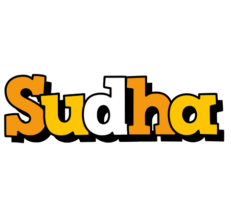 Sudha cartoon logo