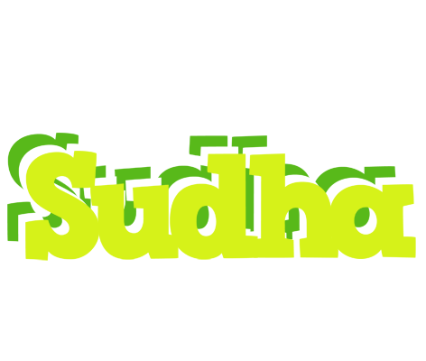 Sudha citrus logo