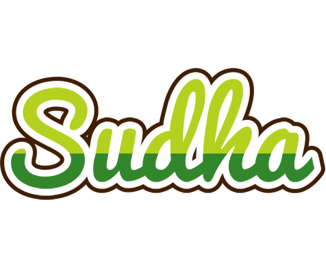 Sudha golfing logo