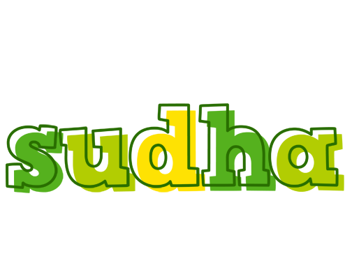 Sudha juice logo