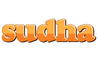 Sudha orange logo