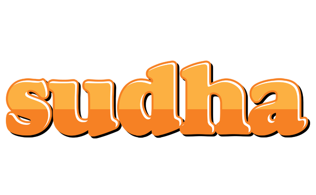 Sudha orange logo