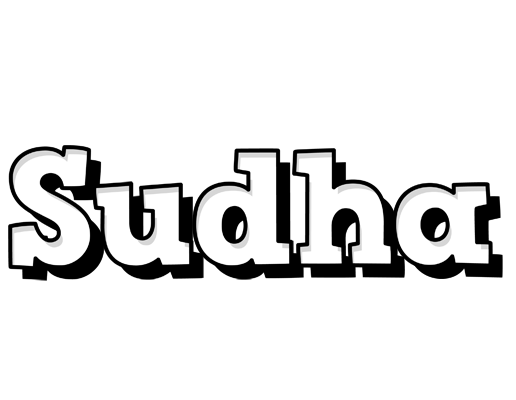 Sudha snowing logo