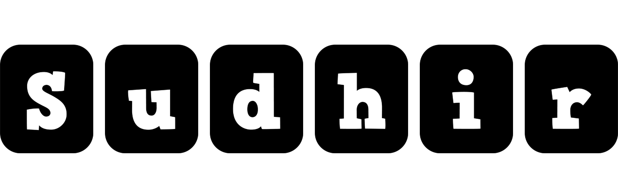 Sudhir box logo