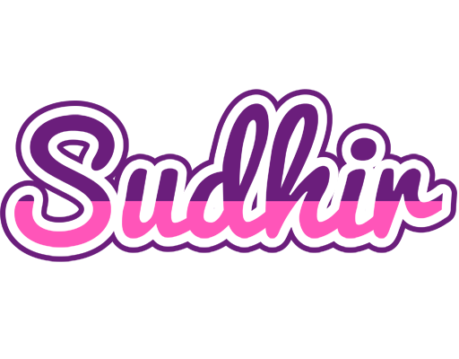 Sudhir cheerful logo