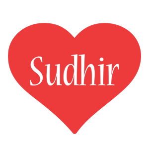 Sudhir love logo
