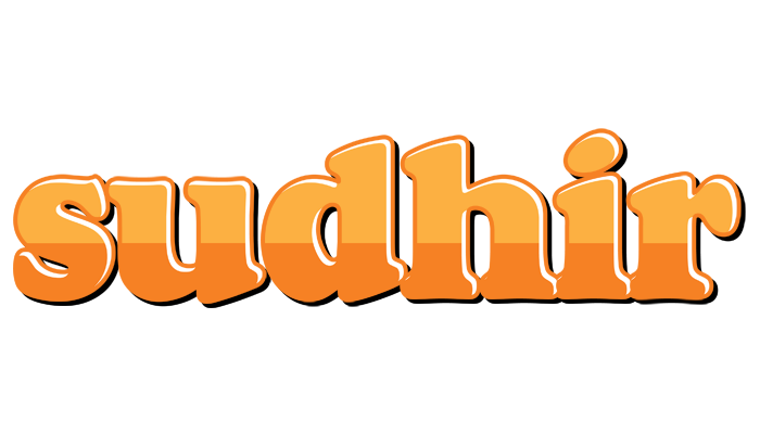 Sudhir orange logo