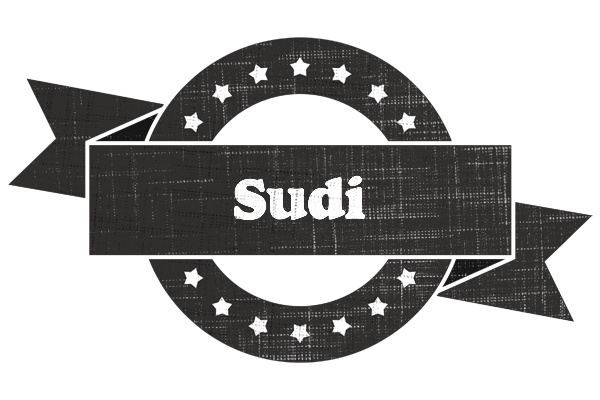 Sudi grunge logo