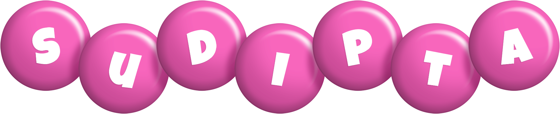 Sudipta candy-pink logo