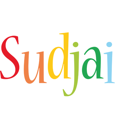 Sudjai birthday logo