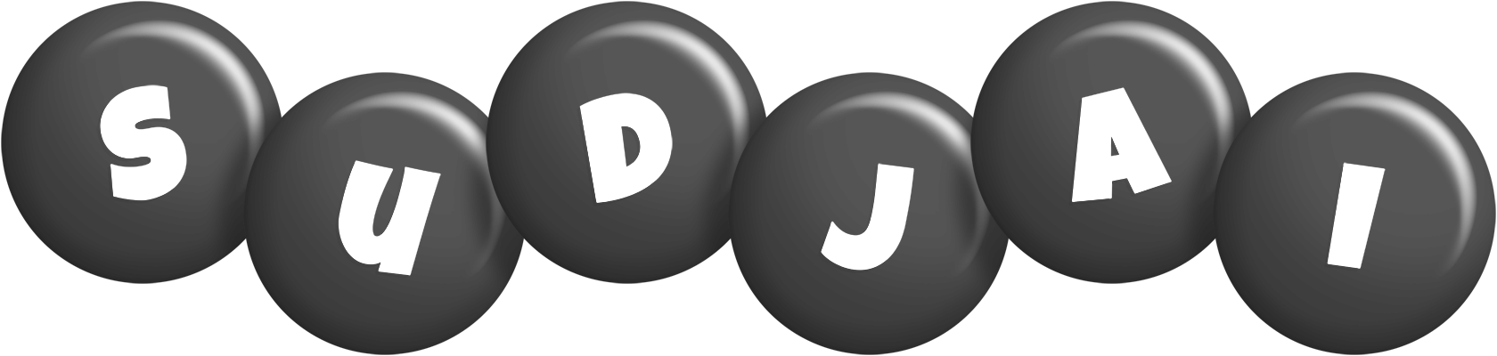 Sudjai candy-black logo