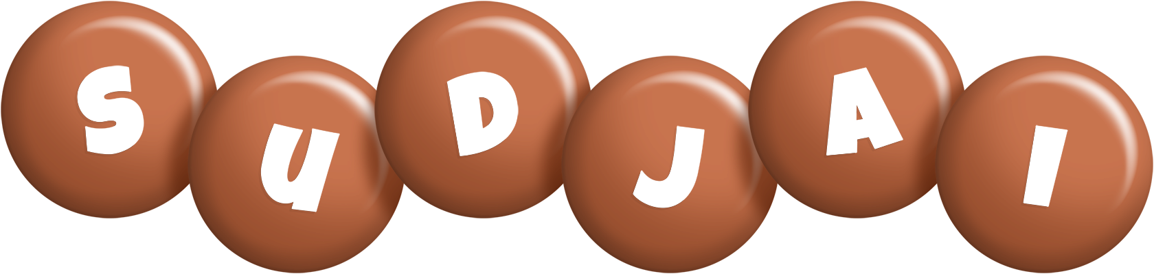 Sudjai candy-brown logo