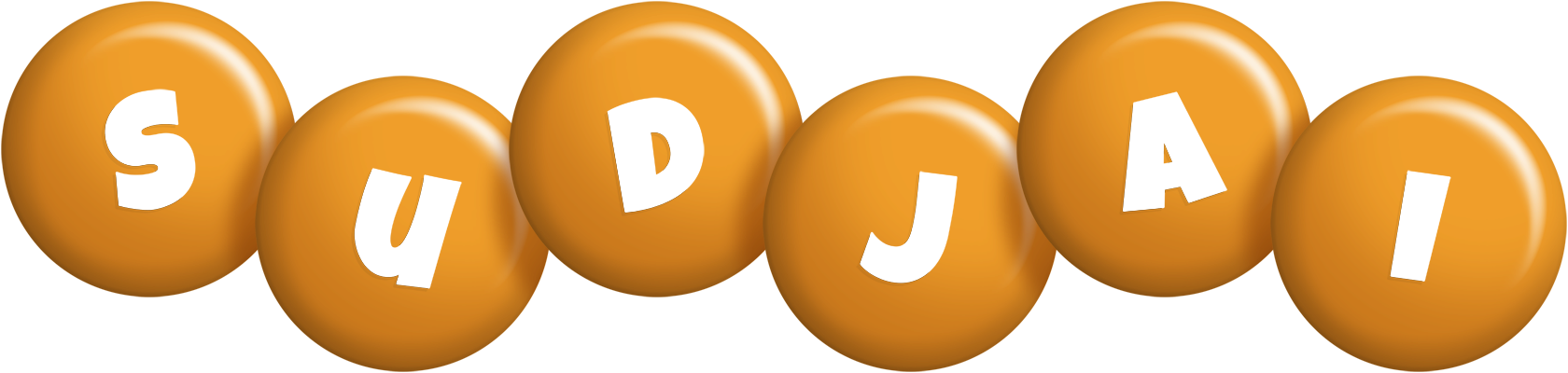 Sudjai candy-orange logo