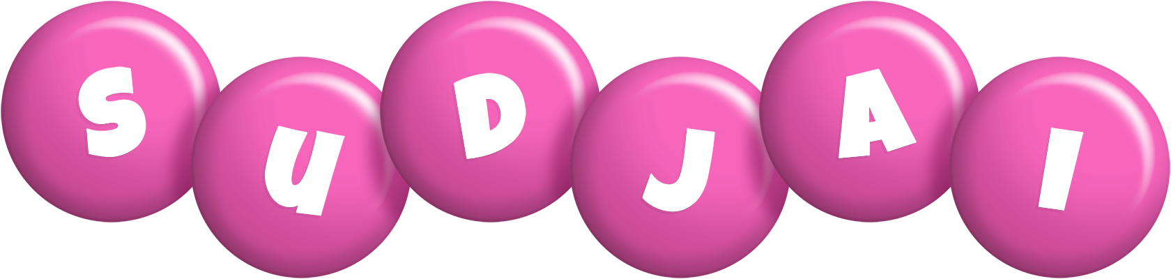 Sudjai candy-pink logo