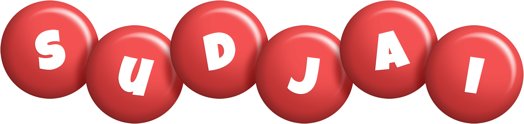 Sudjai candy-red logo