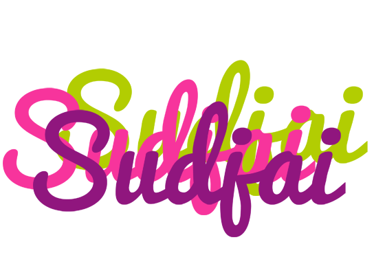 Sudjai flowers logo