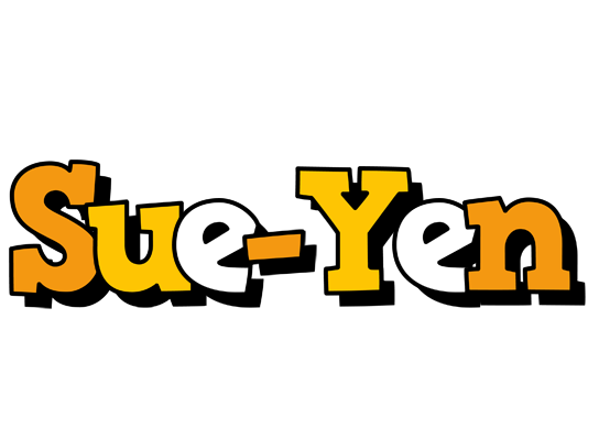 Sue-Yen cartoon logo