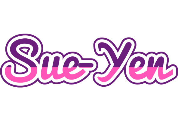Sue-Yen cheerful logo
