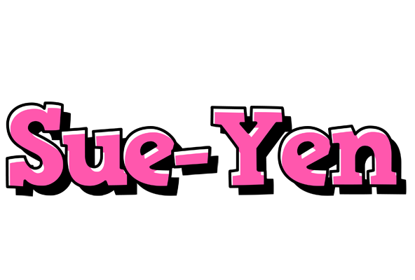 Sue-Yen girlish logo
