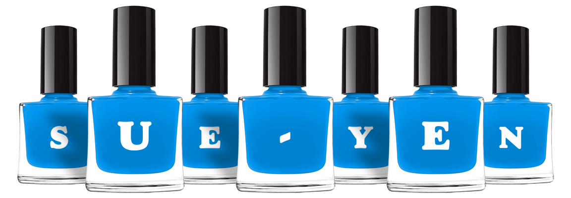 Sue-Yen glossy logo