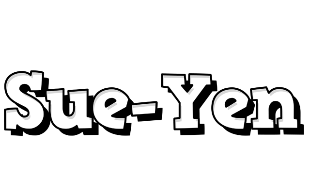 Sue-Yen snowing logo