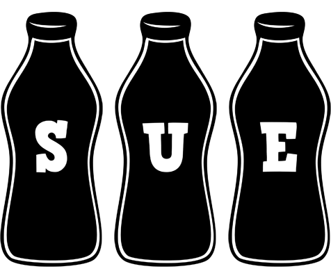 Sue bottle logo