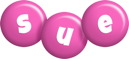 Sue candy-pink logo