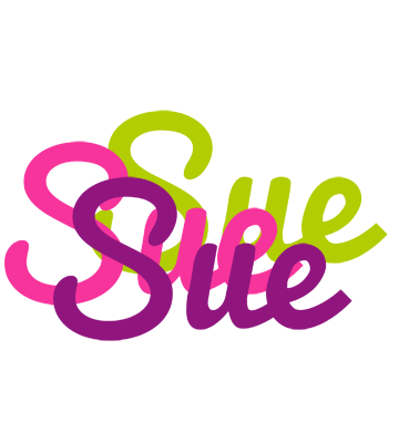 Sue flowers logo