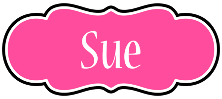 Sue invitation logo