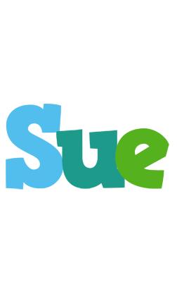 Sue rainbows logo