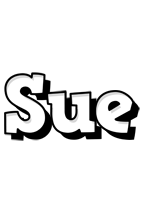 Sue snowing logo