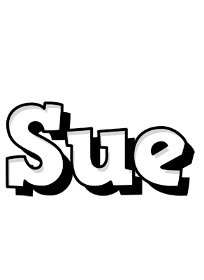 Sue snowing logo