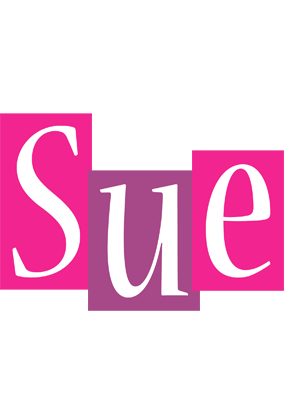 Sue whine logo