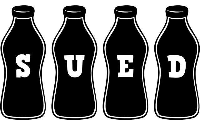 Sued bottle logo