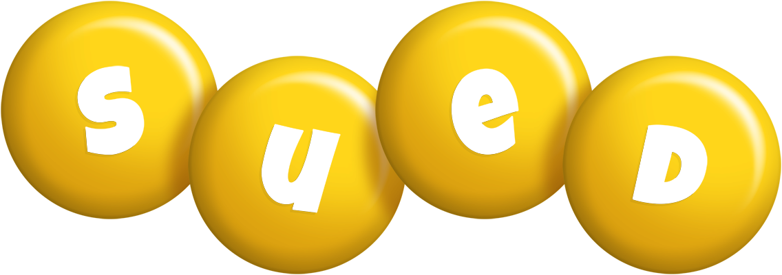 Sued candy-yellow logo