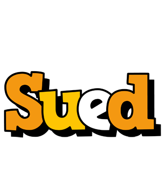 Sued cartoon logo