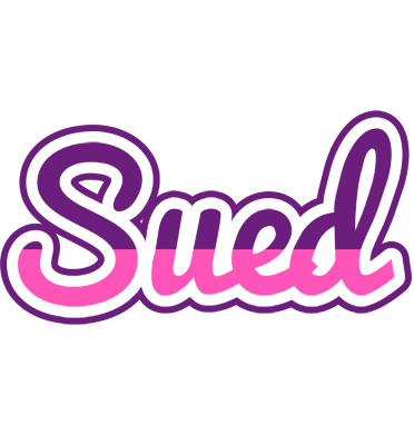 Sued cheerful logo