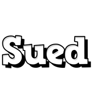 Sued snowing logo