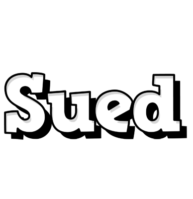 Sued snowing logo